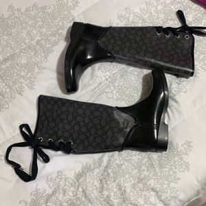 COACH Rain boots